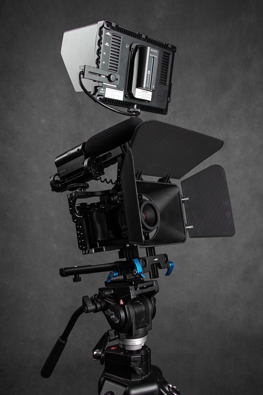 camera, cinema, video, film, camera rig, video camera, equipment, movie, media, cinematography, production, technology, recording